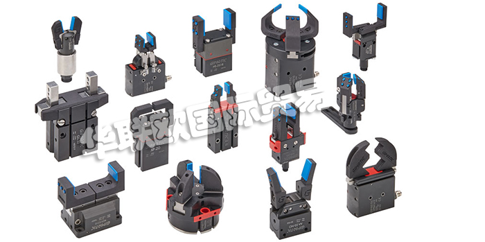 美國GIMATIC公司的產品主要是做夾爪夾具：GIMATIC電動夾爪、GIMATIC氣動夾爪電動夾爪、氣動夾爪、電動抓手、緊湊型夾爪、塑料夾具、電動旋轉執行器、電氣分度表、自定心電動夾爪、三爪平行自定心電動夾爪、兩爪平行自定心電動夾爪、3D打印夾爪、直線導軌、線性執行器、特殊執行器、滑動軸承、線性滑軌、迷你滑軌、起重器、模塊化接口、真空套件、真空末端執行器、處理傳感器、SB-傳感器盒、模塊化傳感器盒、電感式傳感器、超聲波傳感器、震動傳感器、膨脹爪、澆口夾爪、感測器、真空杯。