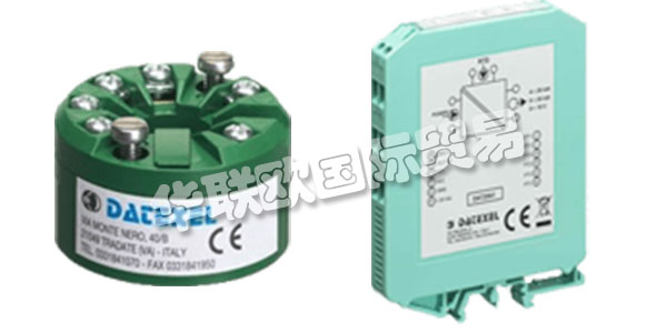 DATEXEL公司制造各種溫度變送器，頭戴式溫度變送器，信號轉換器，信號隔離器，跳閘放大器，熱電偶轉換器，電流信號調節器，回路供電指示器，信號分配器，分布式I/O模塊，用于PLC的A/D接口，跳閘放大器，電源，電流回路隔離器和回路供電數字指示器。下文為您介紹DATEXEL溫度變送器。