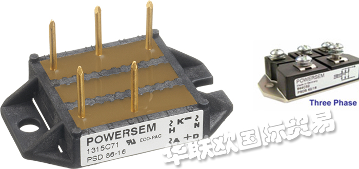 POWERSEM,德國POWERSEM電源模塊,POWERSEM固態繼電器